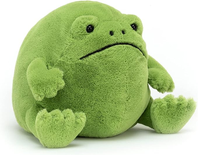 Jellycat Ricky Rain Frog Stuffed Animal, Medium 7 inches - Amphibian Plush Toy - Classic Children... | Amazon (US)