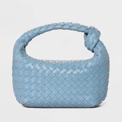 Mini Woven Handbag Clutch - A New Day™ Blue | Target