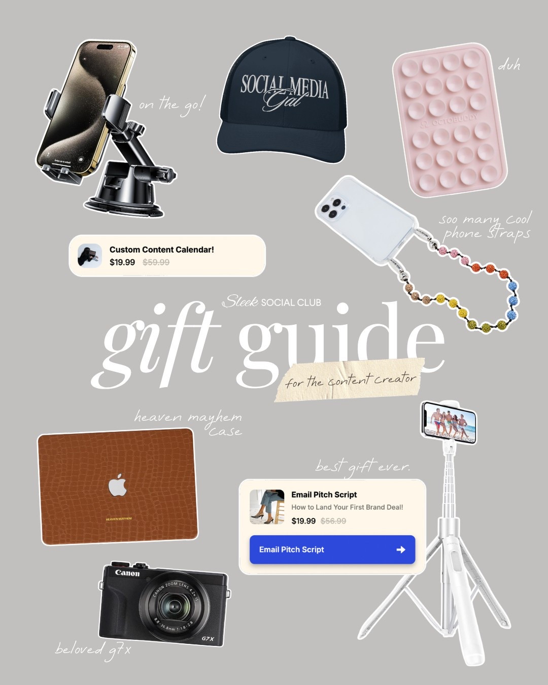 gift guide for the content creator! 

#LTKHoliday #LTKGiftGuide