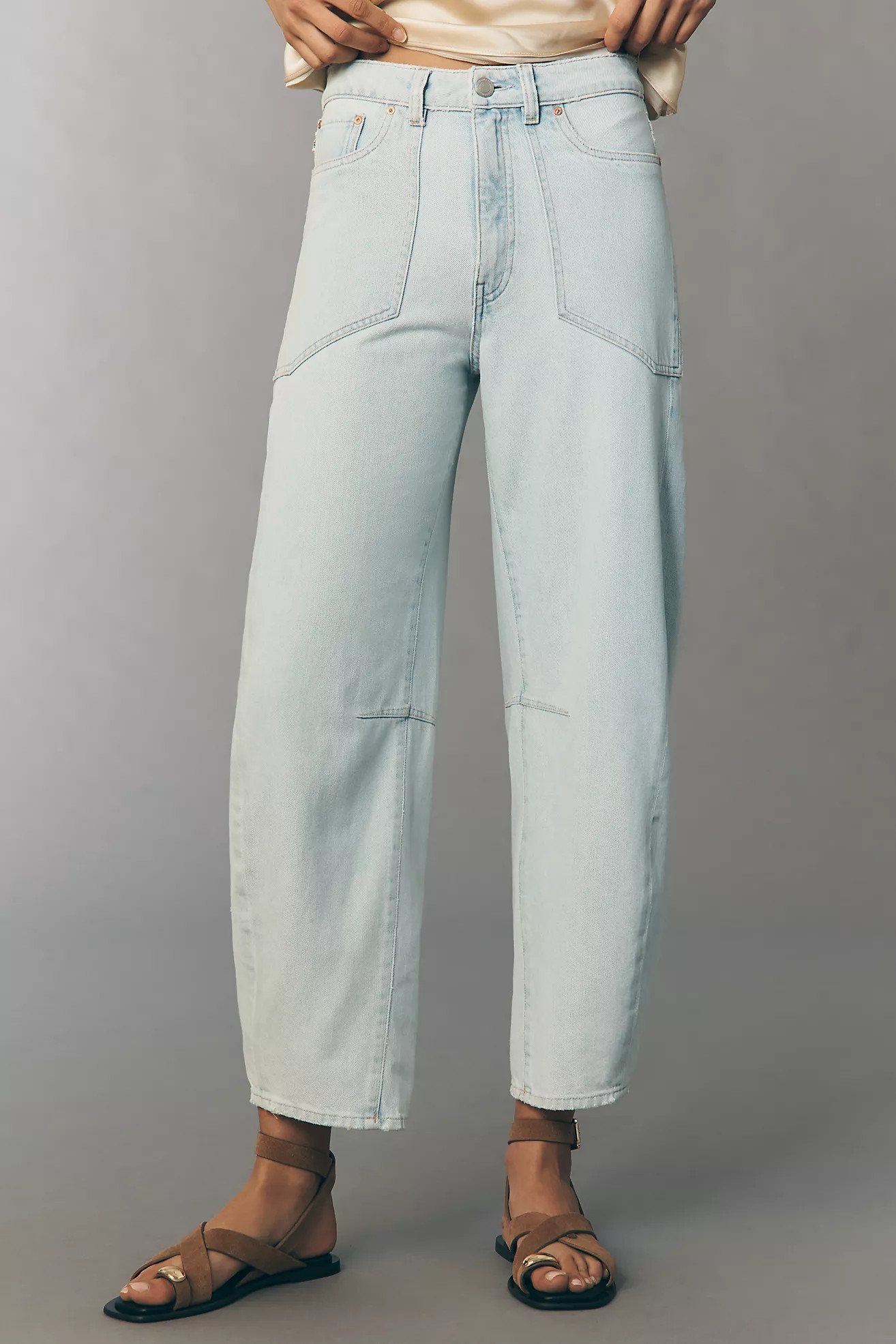 DL1961 Miro High-Rise Barrel Jeans | Anthropologie (US)