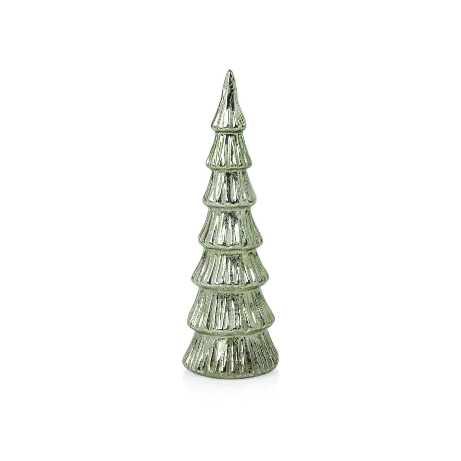 LED Glass Tree Large - Light Green | hjane jewels
