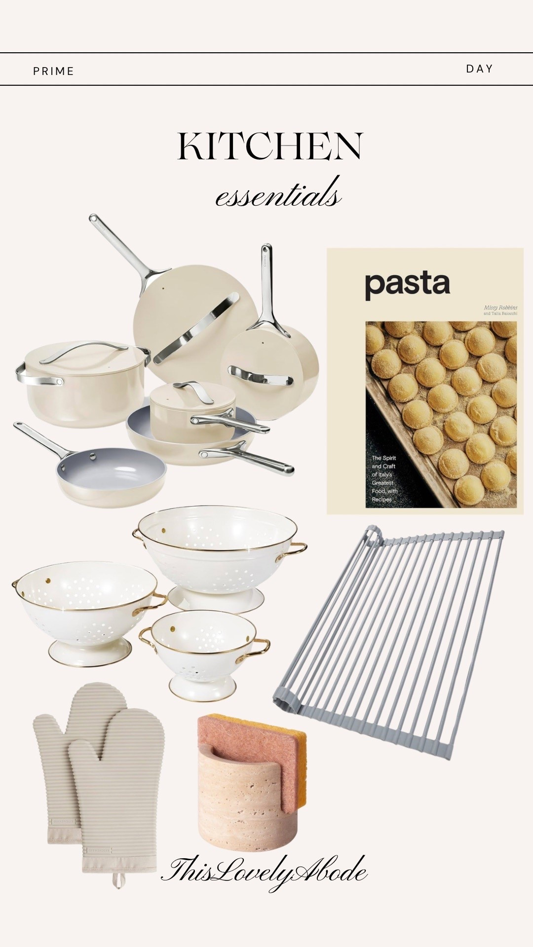 Amazon Prime Day kitchen essentials. 
#primeday #amazon #kitchen #cookbook #cookware #strainer

#LTKHome #LTKSaleAlert