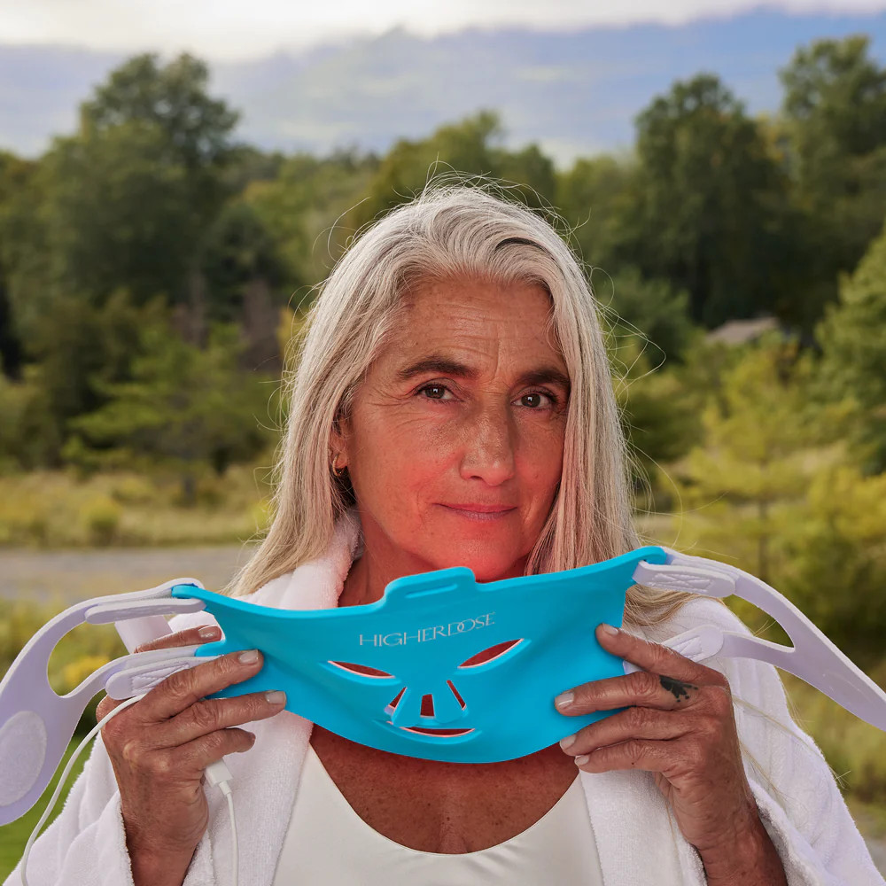 Red Light Face & Neck Mask Combo - FDA Cleared | HigherDOSE | HigherDOSE (US)