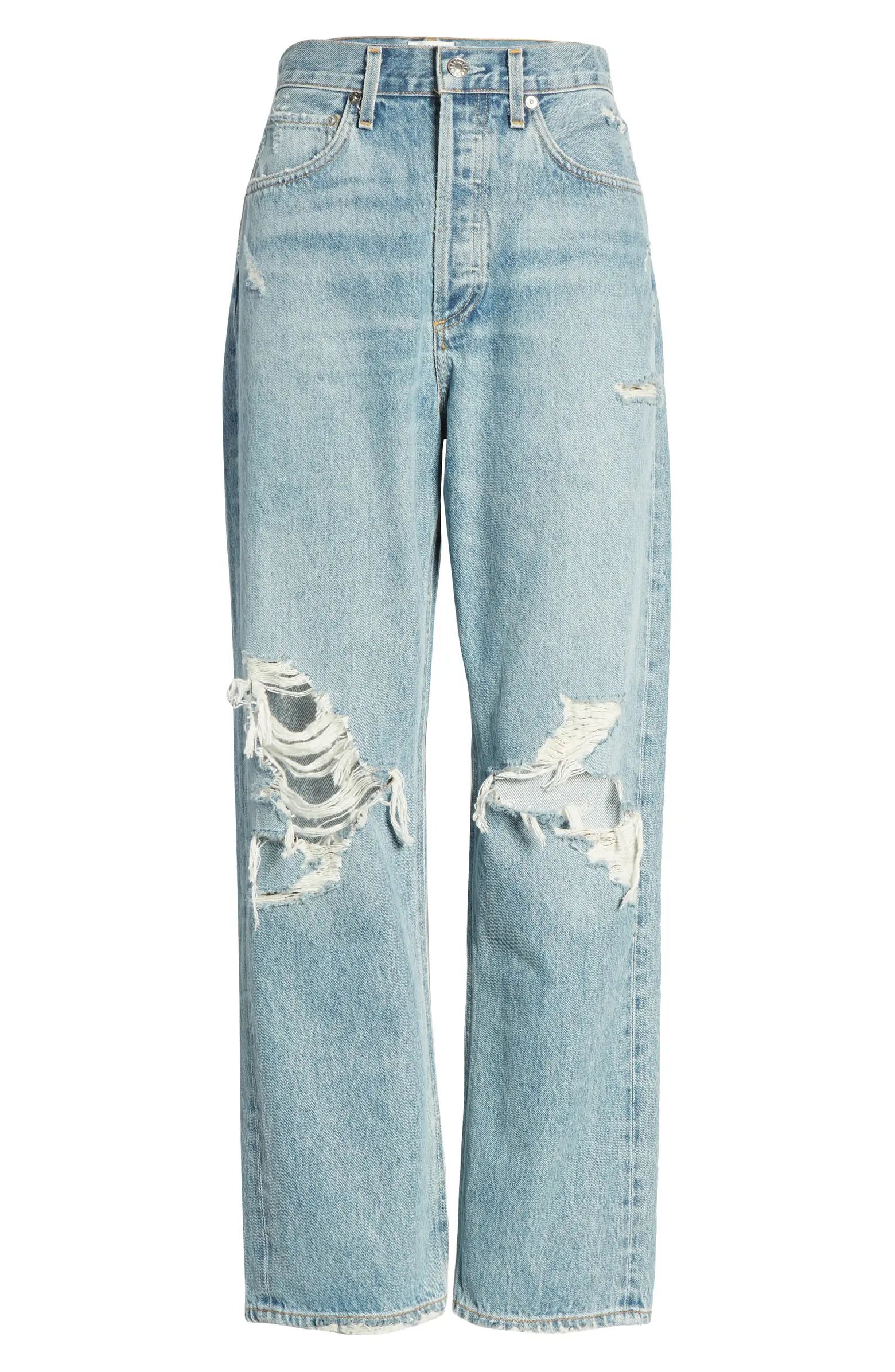 AGOLDE '90s Ripped Loose Fit Jeans | Nordstrom | Nordstrom