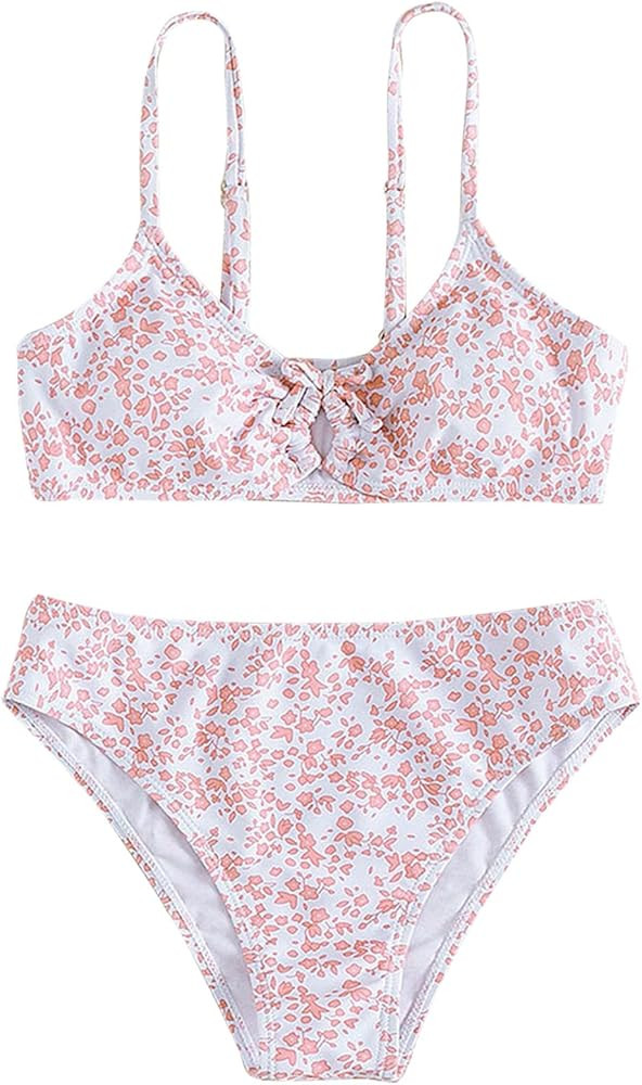 Girls Swimsuit Size 12 Oddler Girl 2 Swimsuit Sport Floral Prints High Waist Bikini Set Girls Swi... | Amazon (CA)