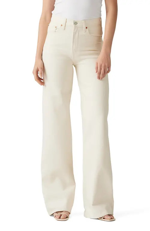 levi's Ribcage High Waist Wide Leg Jeans in Barely Freezing at Nordstrom, Size 27 X 32 | Nordstrom