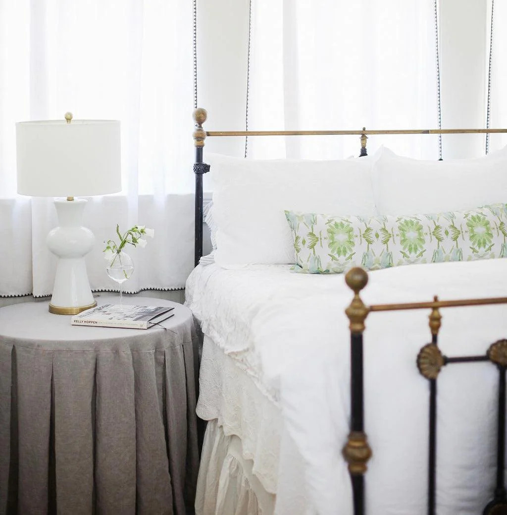 Wildflowers I Decorative Bolster Pillow | Truett Designs