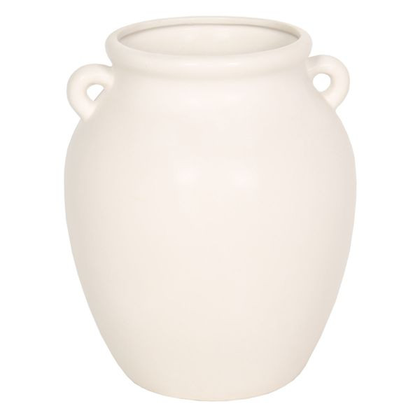Honeybloom White Ceramic Vase with Handles, 9"








	
		
		
			
				4.8
			
			
				(
				4
		... | At Home