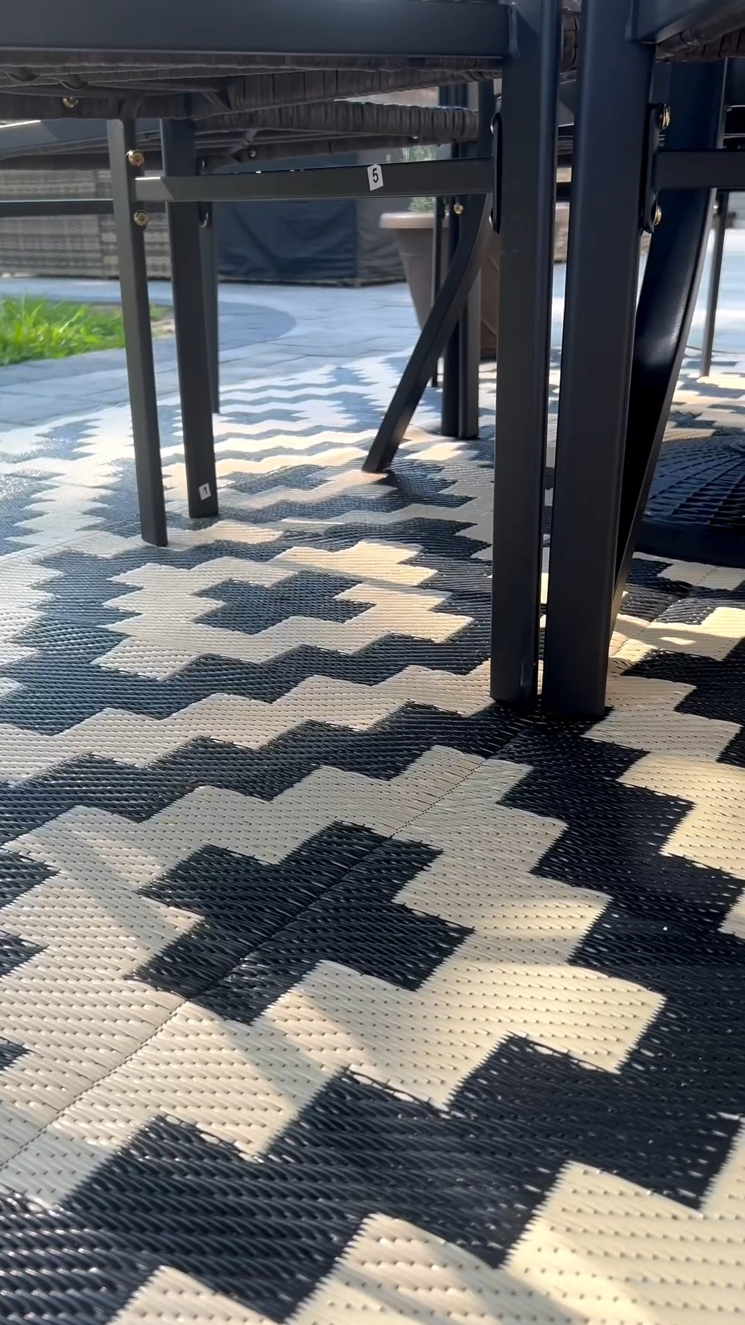 Waterproof Outdoor Rug 8x10 ft, Reversible Plastic Straw Patio Camping Rugs, Outdoor Indoor RV Mat Carpet for Patio, Outside Entry, Backyard, Deck, Bench, Picnic, Camper.

Available in different sizes and patterns. Includes bag for storage. Easy cleaning. 

#LTKHome #LTKFamily