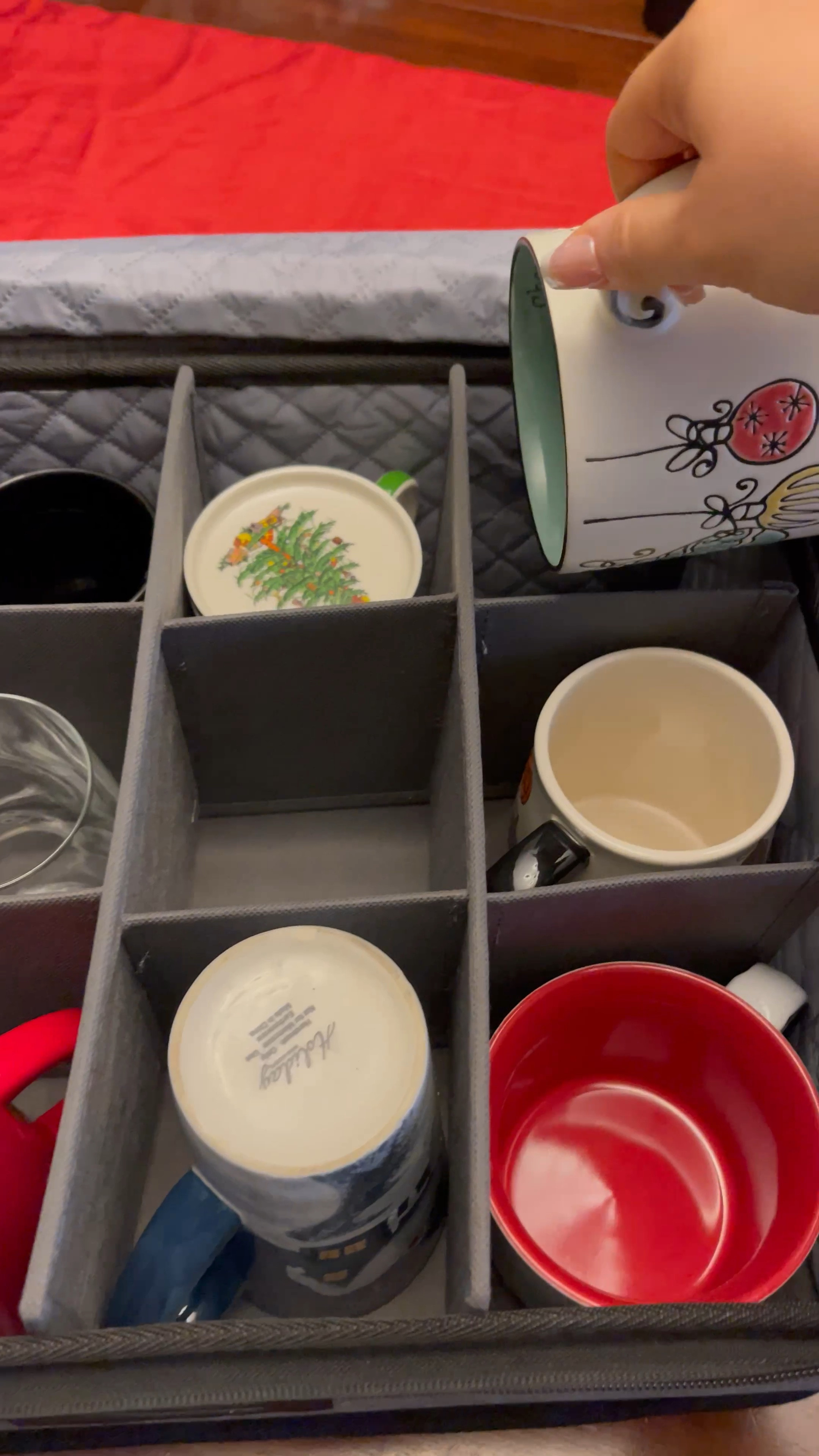Holiday mug storage
I don’t have enough pantry space for all my mugs so I purchased this mug storage box from Amazon and am AMAZED by the quality. So good to store away holiday themed mugs to clear up space in our cabinets. 
Heavy duty mug storage
Holiday dish storage units

#LTKunder100 #LTKwedding #LTKhome
