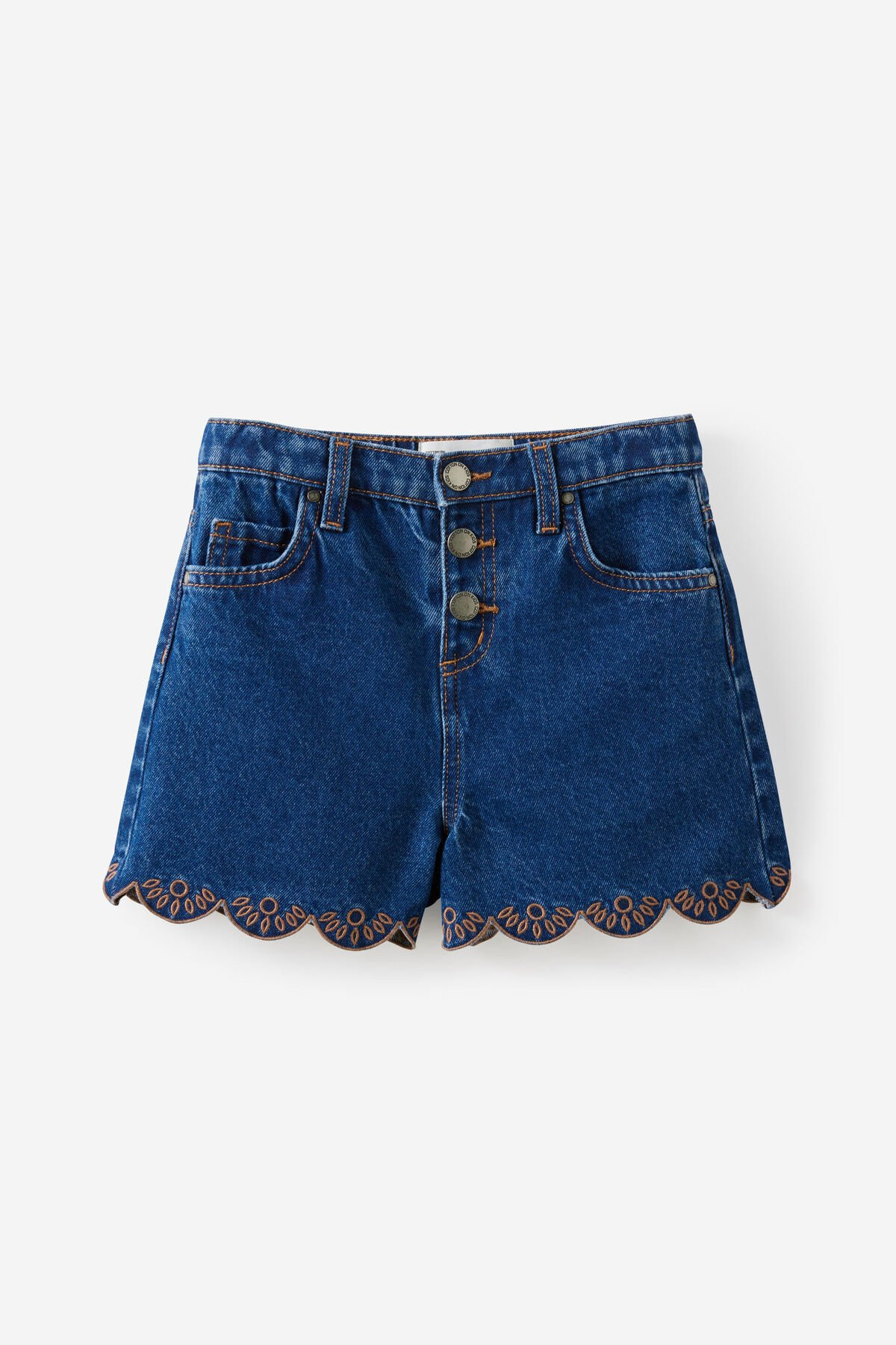 Snap Front Denim Short | Cotton On (US)