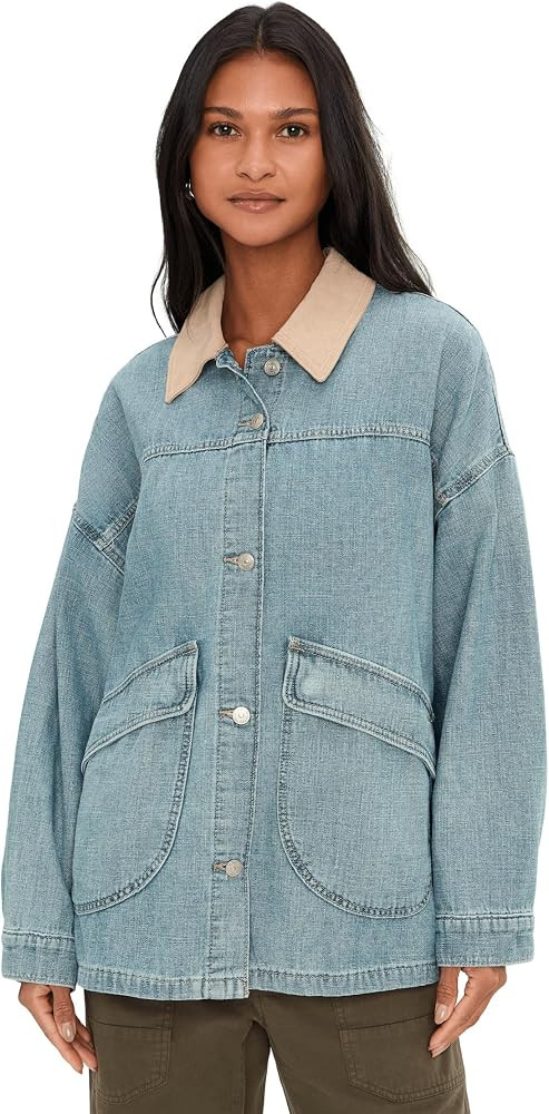 Free People We The Free Lemon Denim Jacket | Amazon (US)