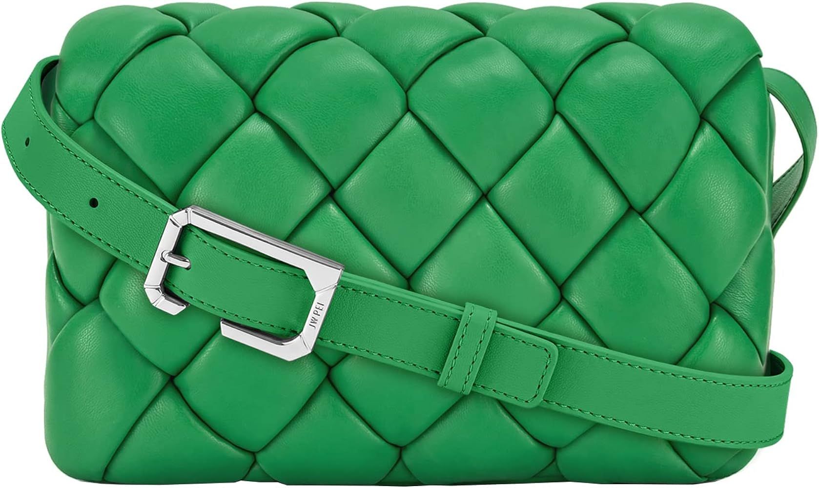 JW PEI Maze Bags Women Crossbody bag Fashion Medium Vegan Leather Woven Quilted Trendy Handbags (... | Amazon (US)