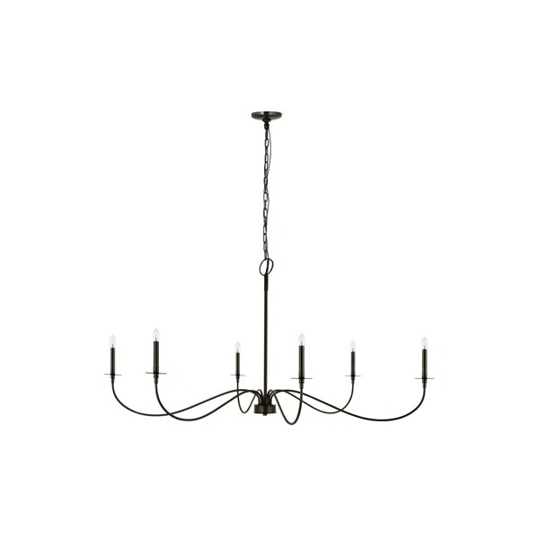 Ajmer 6 - Light Dimmable Classic / Traditional Chandelier | Wayfair North America