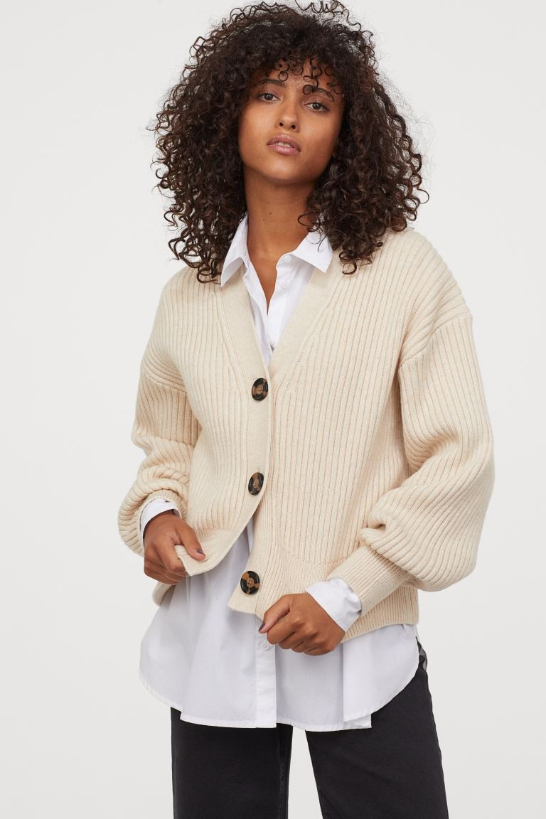 Rib-knit Cardigan | H&M (US + CA)