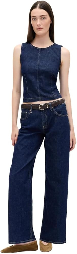 GAP Womens 90's Low Rise Loose Jeans | Amazon (US)