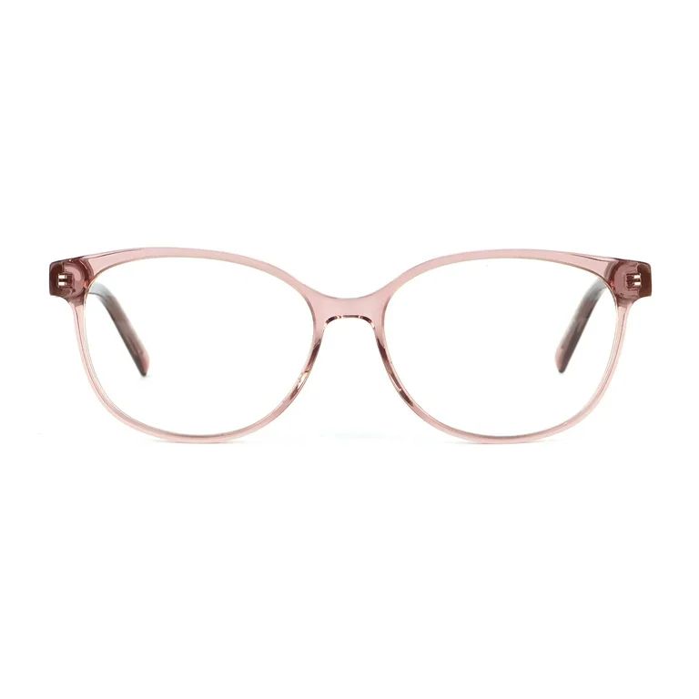 Bio Eyes Women's Rx'able Eyeglasses, Be223 Geranium, Pink Crystal, 54-15-140 | Walmart (US)