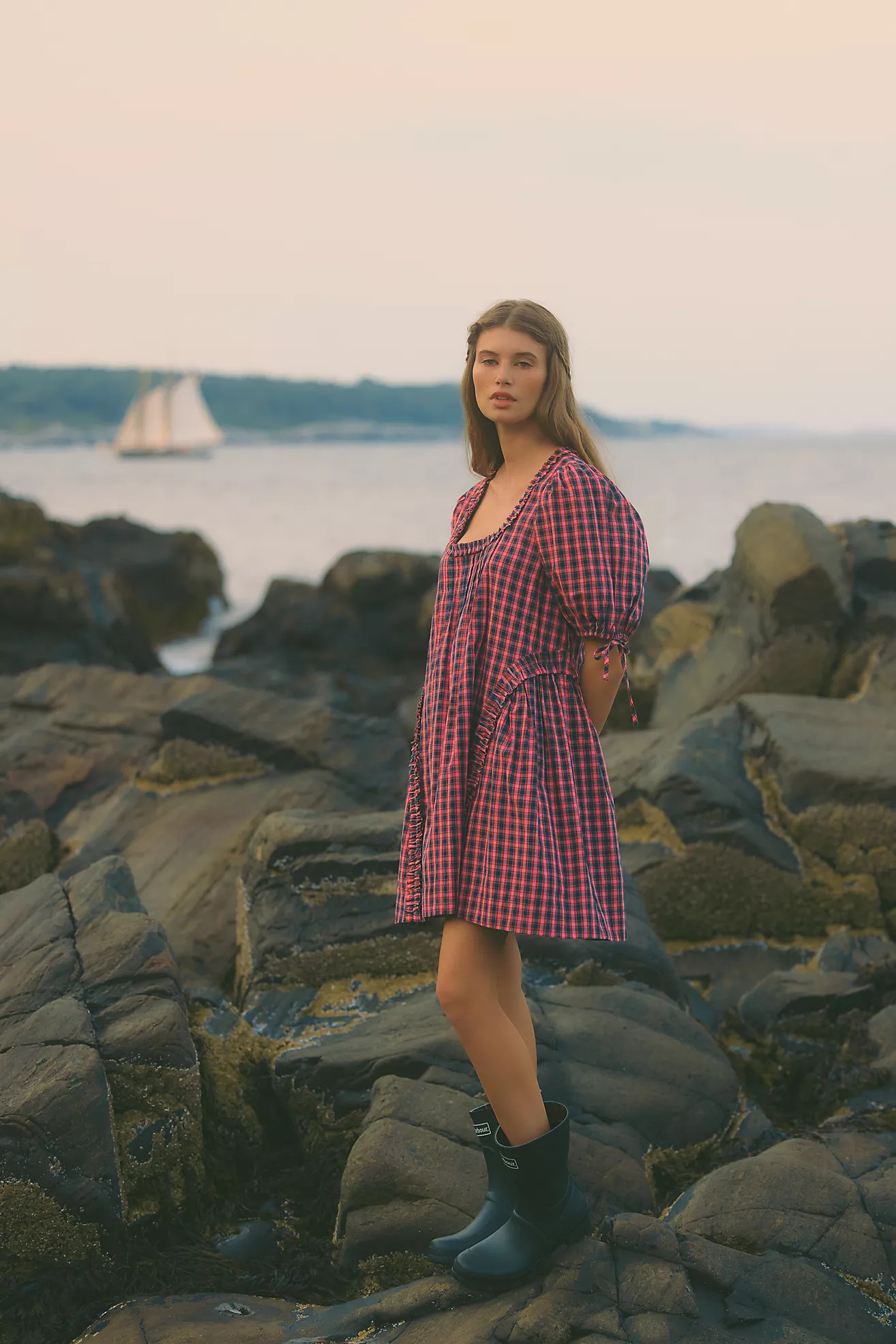 Damson Madder Meri Mini Dress | Anthropologie (US)