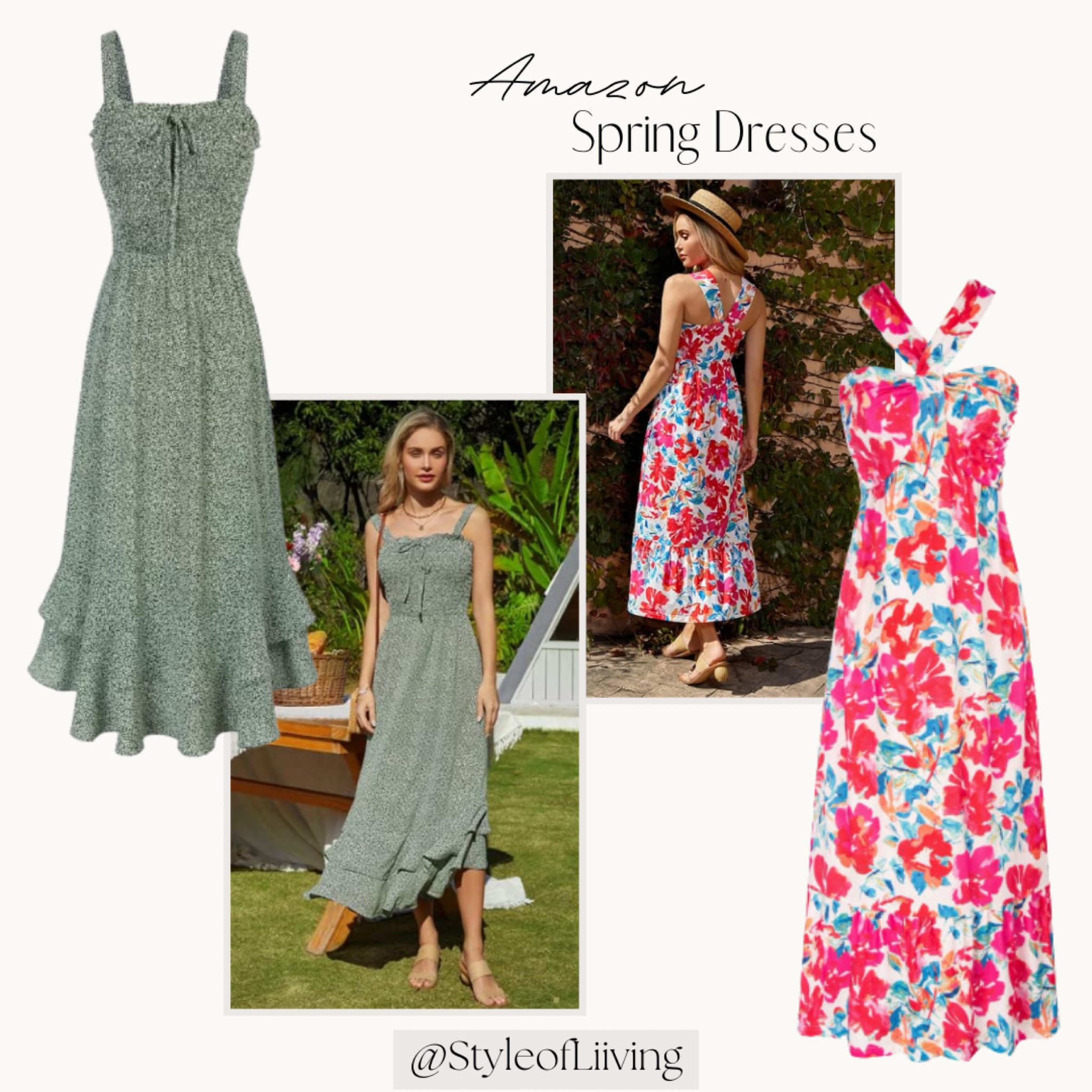 Women’s Spring dresses! #amazonfashion #founditonamazon #amazonfinds

#LTKstyletip #LTKsalealert #LTKSeasonal