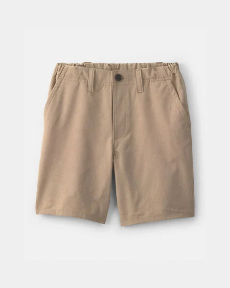 Boys Uniform Active Pull-On Shorts - Khaki - OshKosh B'gosh | Carter's | Carter's Inc