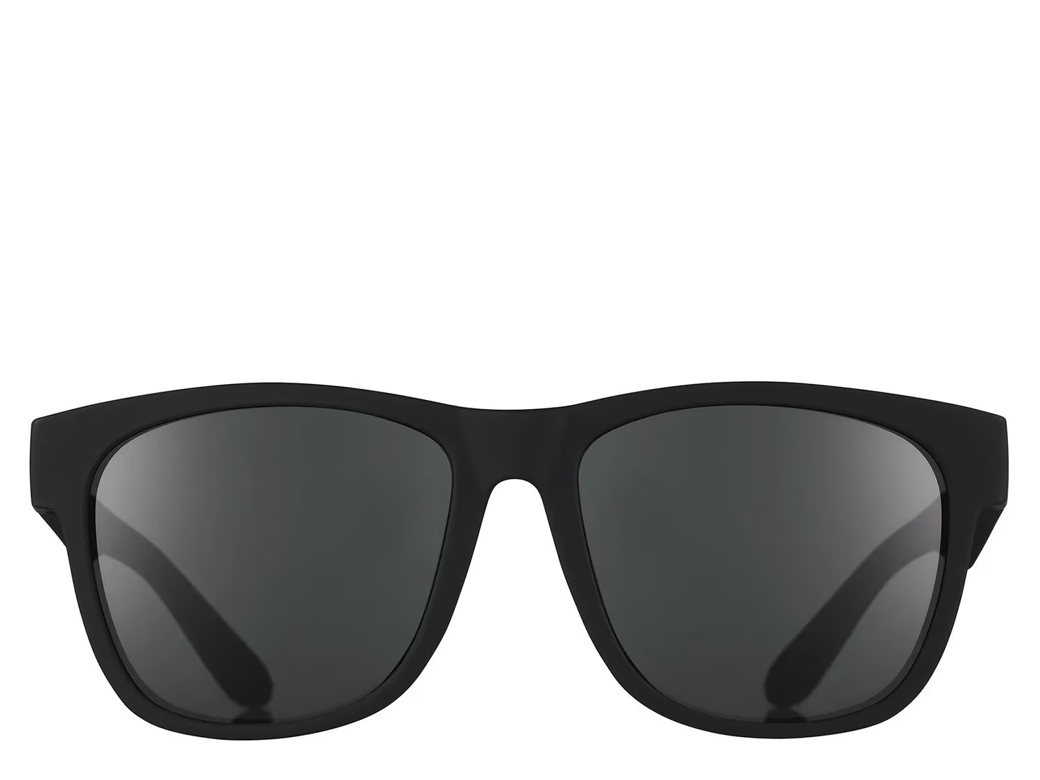 Goodr Hooked on Onyx Polarized Wide Fit Sunglasses | Men | Women's | Black | Size One Size | Sunglasses | DSW