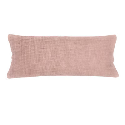 So Soft Linen Rose Pink Body Pillow Down Alternative | Target