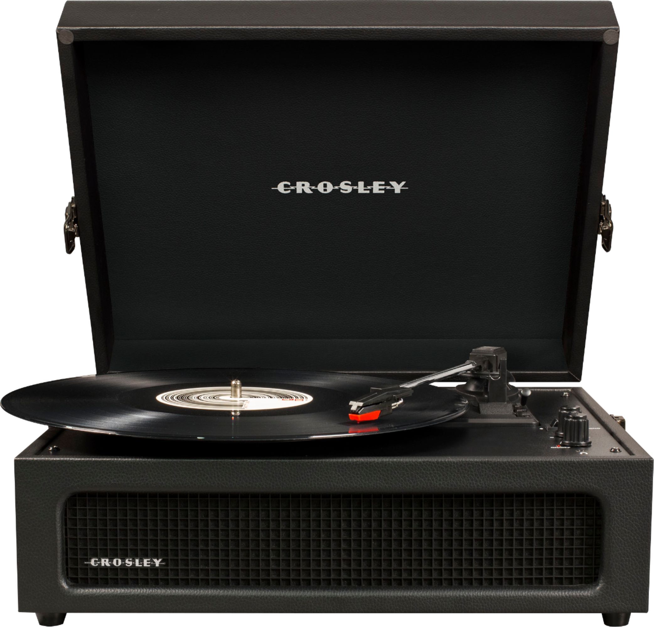 Crosley Voyager Turntable Black CR8017A-BK - Best Buy | Best Buy U.S.