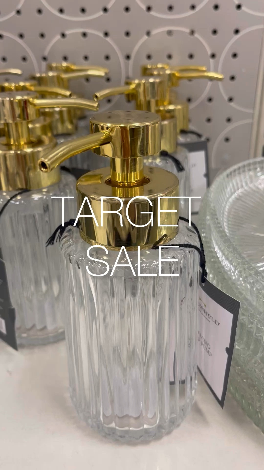 ✨Target bedding & bath sale! 

Soap dispenser, toothbrush holder, bathroom decor, soap holder, threshold, gold trashcan, 

#LTKsalealert #LTKVideo #LTKhome