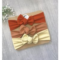 The Natural Set / Baby Headband / Head Wraps / Newborn Head Band / Baby Headbands / Toddler Headband | Etsy (US)