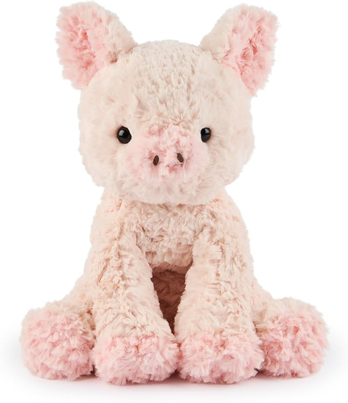 GUND Cozys Collection Pig Plush, Pig Stuffed Animal for Ages 1 and Up, Pink, 10” | Amazon (US)