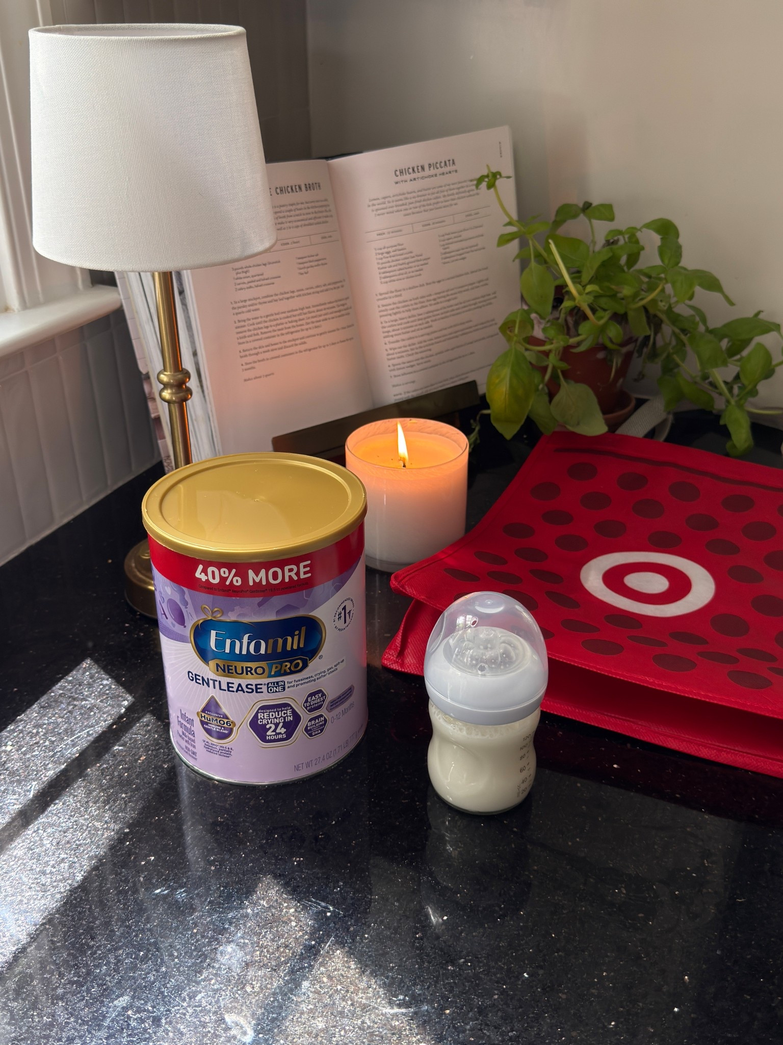 #AD Enfamil NeuroPro Gentlease from @target is my go-to formula for baby Lorenzo 🍼. It’s gentle on his tummy, helps reduce fussiness, and gives him complete nutrition to keep him happy and growing strong. Knowing he’s getting what he needs means we can spend more mornings enjoying time together — like today, with breakfast, fresh air, and lots of smiles. 🌤 @enfamil #TargetPartner #paidlink #enfamil #target #babyformula #bottlefeeding #TargetRun
