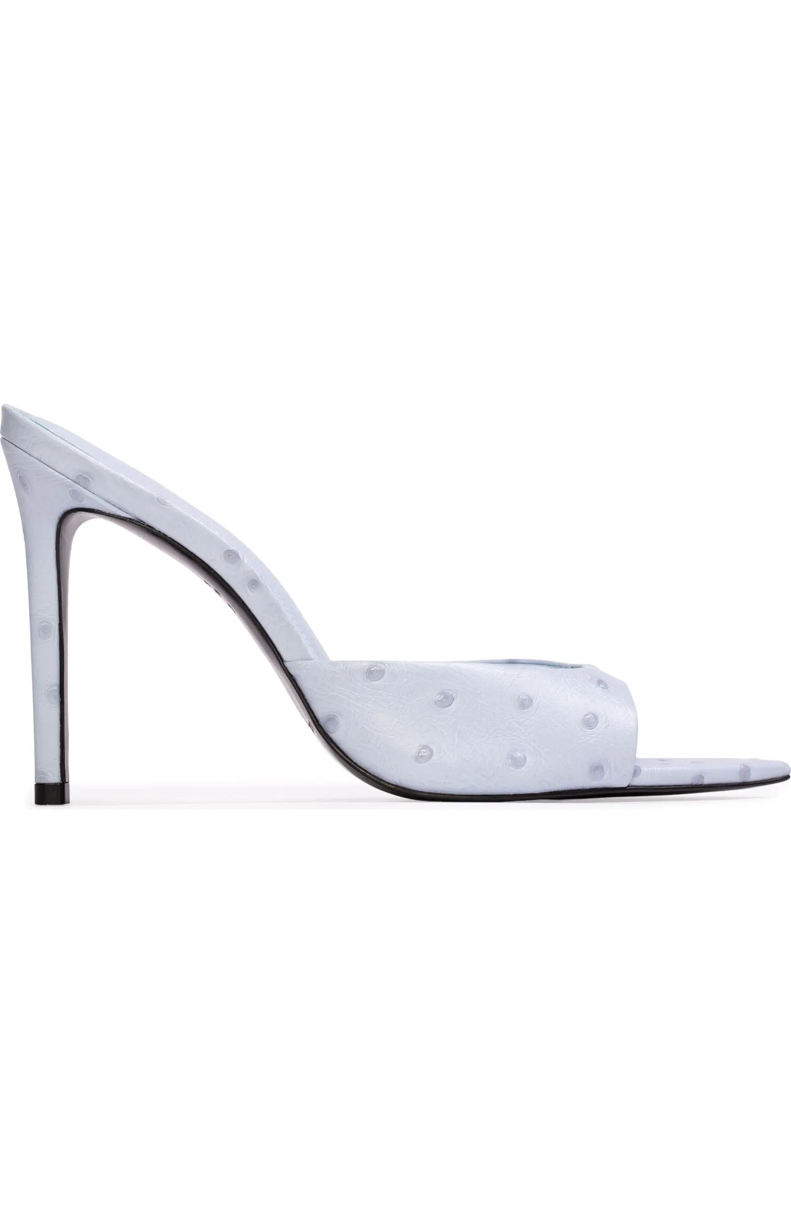 Brea Ostrich Mule | Nordstrom