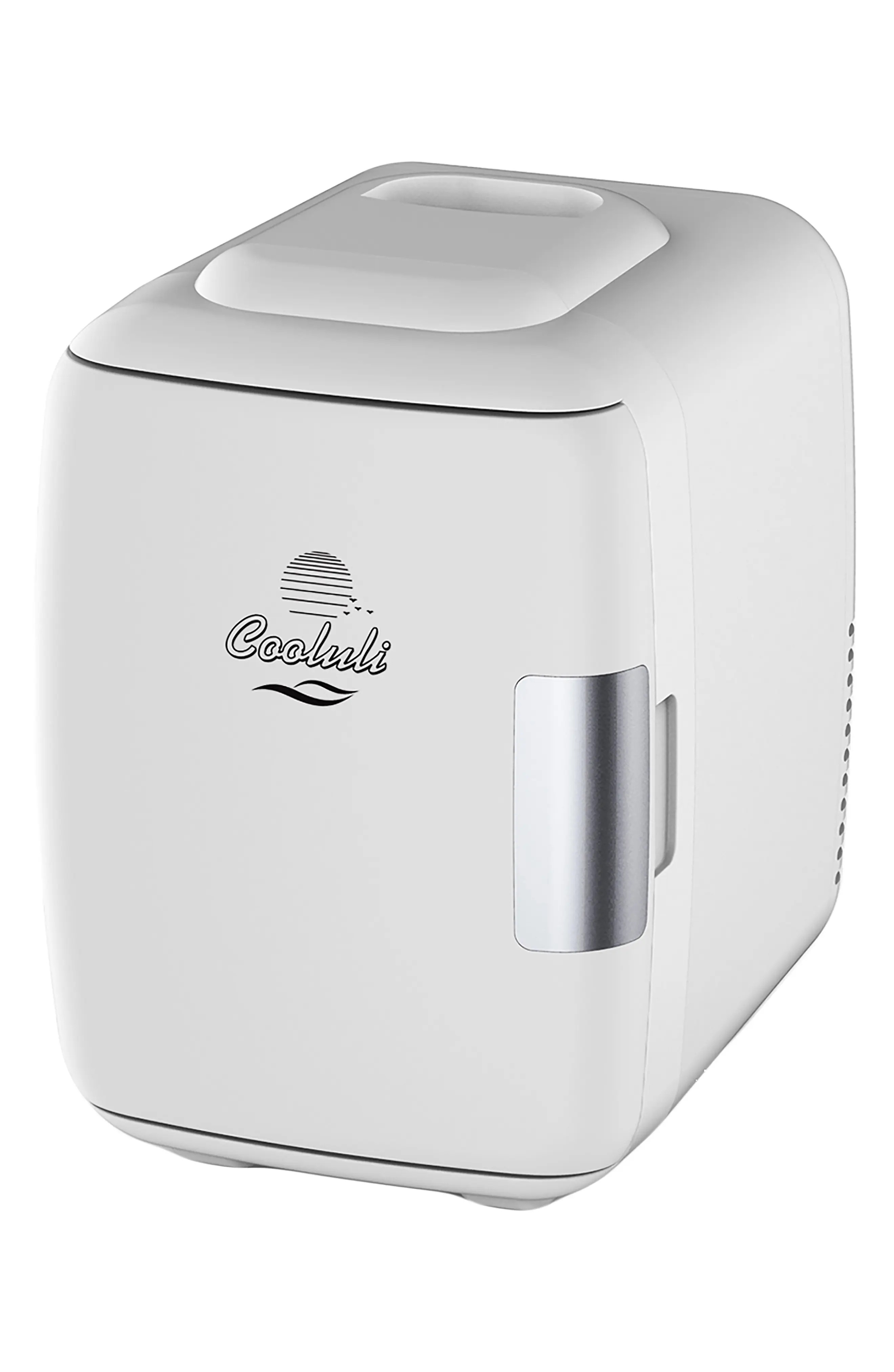 COOLULI 4L Thermoelectric Mini Beauty Fridge & Warmer in White at Nordstrom | Nordstrom