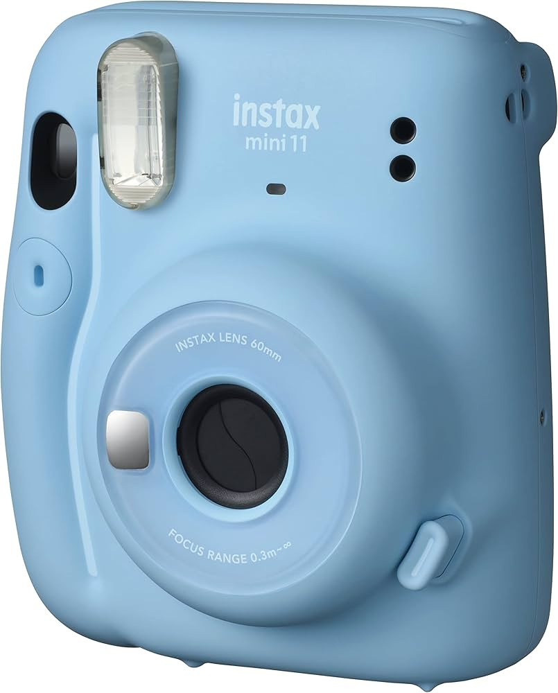 Fujifilm Instax Mini 11 Instant Camera - Sky Blue | Amazon (US)