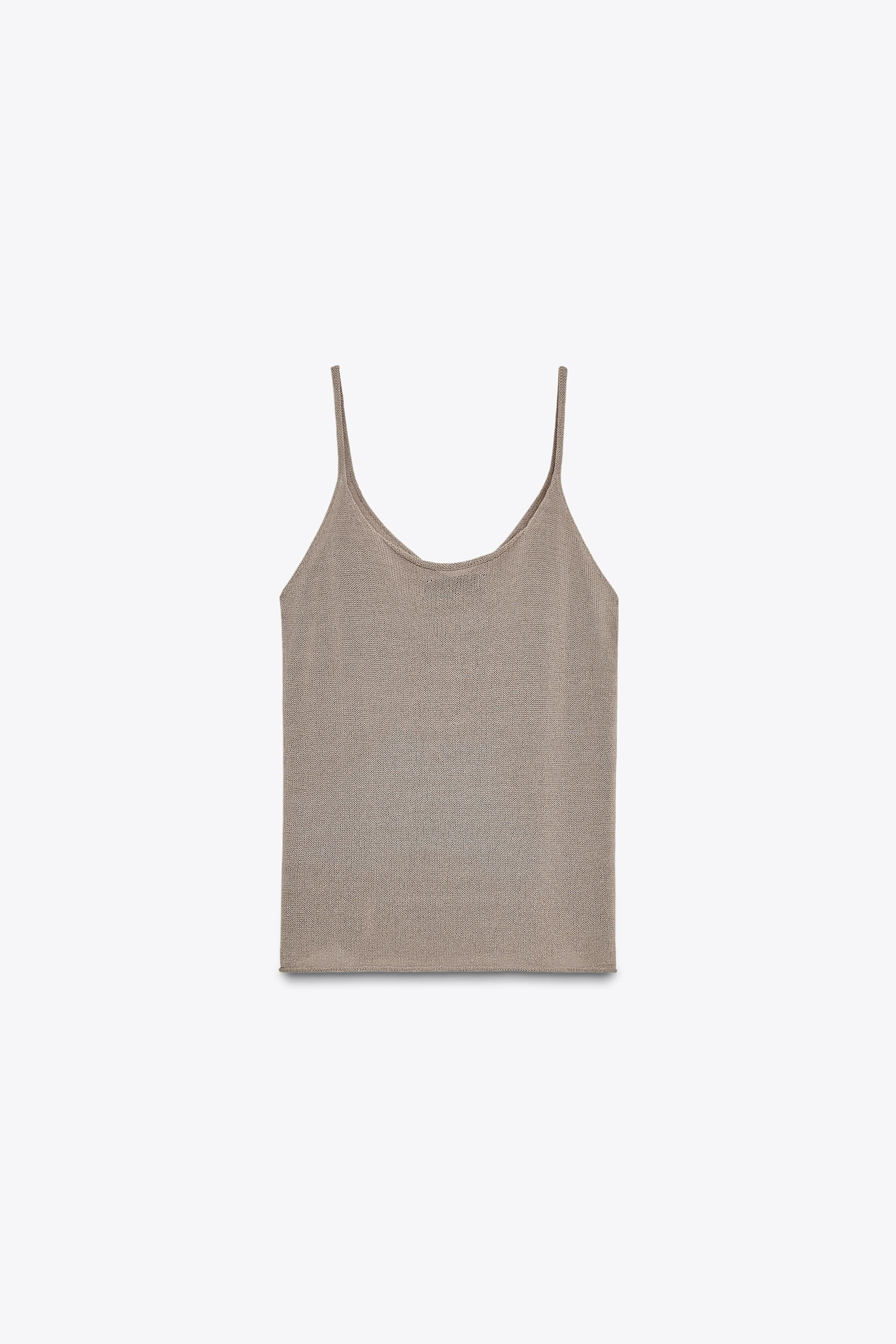 STRAPPY KNIT TOP | Zara US