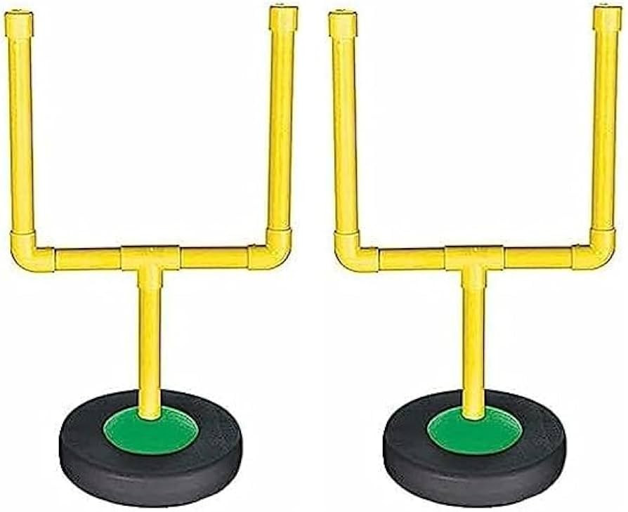 Pertty Party Centerpiece | Plastic Football Goal Design (Pack of 2) | Amazon (US)