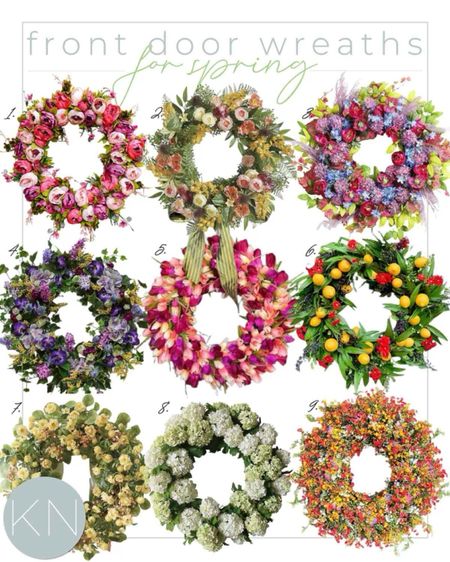 On of the best ways to welcome the new season is to add a bright floral wreath to your front door. From peonies to tulips to hydrangeas, these are some of my favorite spring wreaths! home decor spring decor front porch decor tulip wreath peony wreathh

#LTKstyletip #LTKhome #LTKSeasonal