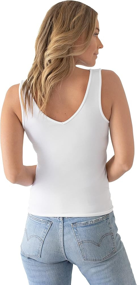 Davy Piper The Joanna Reversible Neckline Seamless Tank Top | Amazon (US)