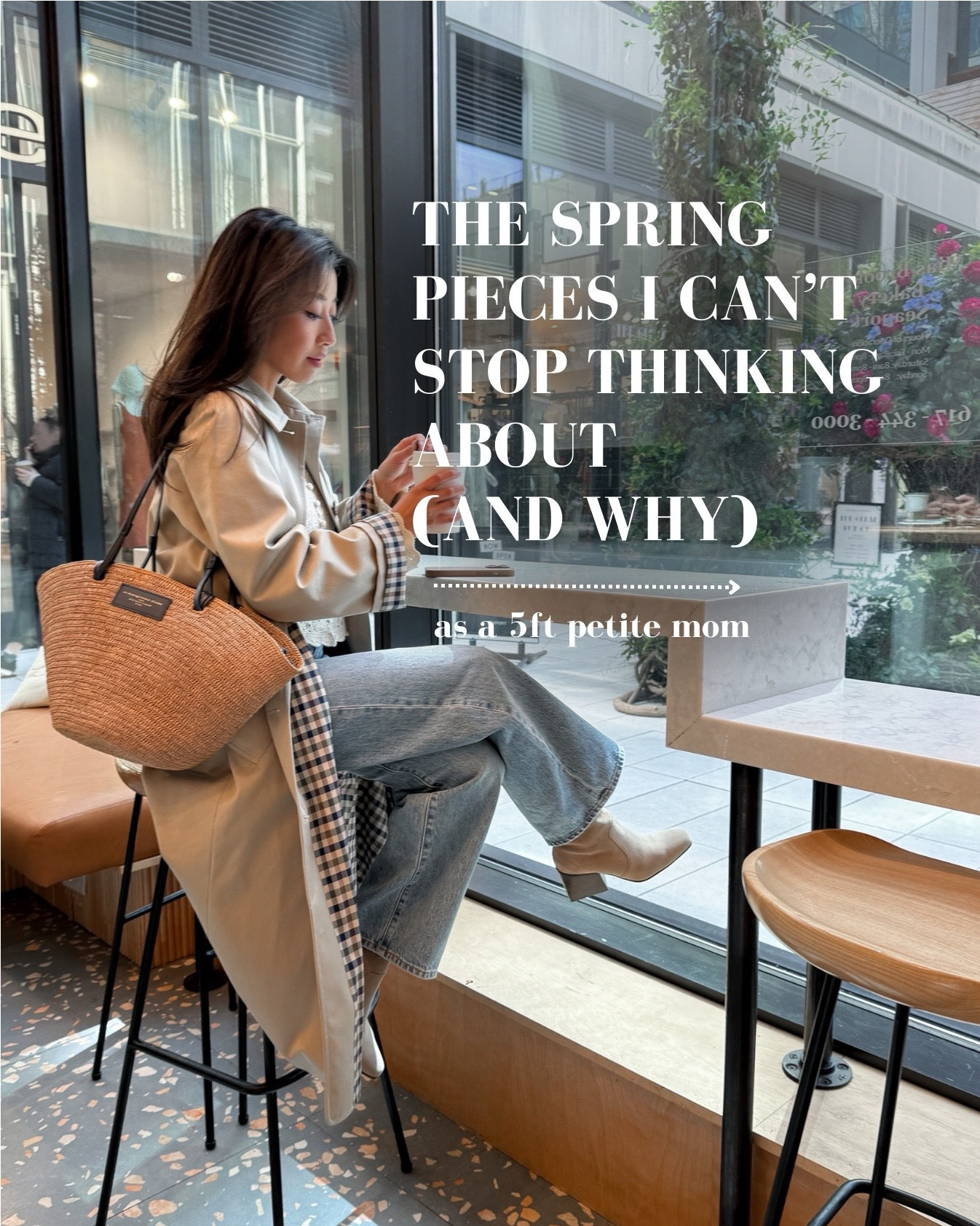 Sizing info below!
Intro outfit:
- sezane trench 0 oversized longer fit + justine convertible straw tote bag

- Madewell perfect vintage jeans in the airy denim are amazing! 24 Petite fits me with a low kitten heel. If you get regular sizing, they offer free hemming in store. 

- aritzia linen blend pants. im usually 2XS Short. These shrink a little in length when washed and dried 

- Etsy raw silk scarf is lightweight and perfect accent piece

- Zara jacket oversized fit, thinking about the loft petite

- LL Bean boat tote love the mini and small with zipper sizes. We also have large for mom stuff / travel!

- kitten heels, linked zara which i havent tried and sam edelman just restocked which I love in 5.5

- polo cap, adjustable fit and classic

- A solani ballet flats are beautifully made and tts. I have size 5.5

- jcrew cosmo satin like pants, these in Petite run small at the waist and hips so i need to size up to  Xs petite  

- dolce vita viper sneakers runs small!  loving the navy and dark brown if you missed out on my brown suede sneakers last year

- j.crew roll neck sweater is a chunky knit classic. I have XXS in cream and navy

spring wishlist, petite fashion, petite denim, easy chic mom outfits

#LTKmomlife #LTKTravel #LTKPetite