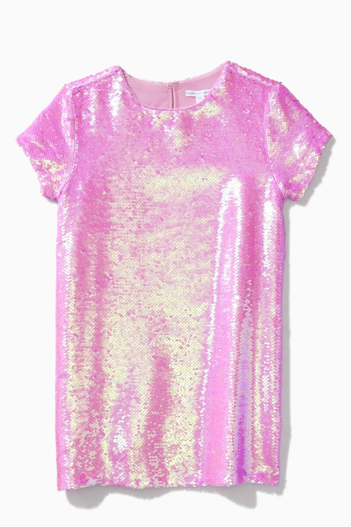 Party Pink Sequin Dress - Rockets of Awesome | Rockets of Awesome
