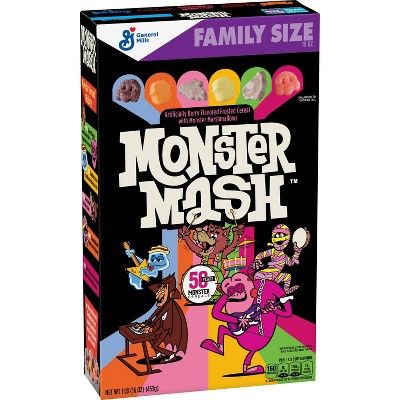 Monster Mash Family Size Cereal - 16oz - General Mills | Target