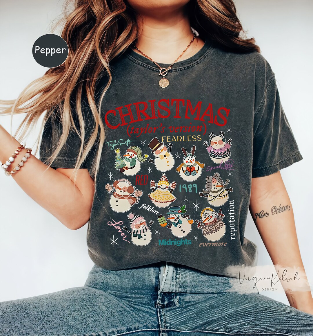 Swift Christmas Ts Version Shirt the Eras Tour Christmas - Etsy | Etsy (US)