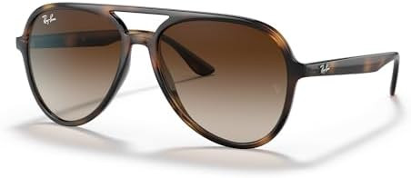 Ray-Ban RB4376 Aviator Sunglasses for Men for Women | Amazon (US)