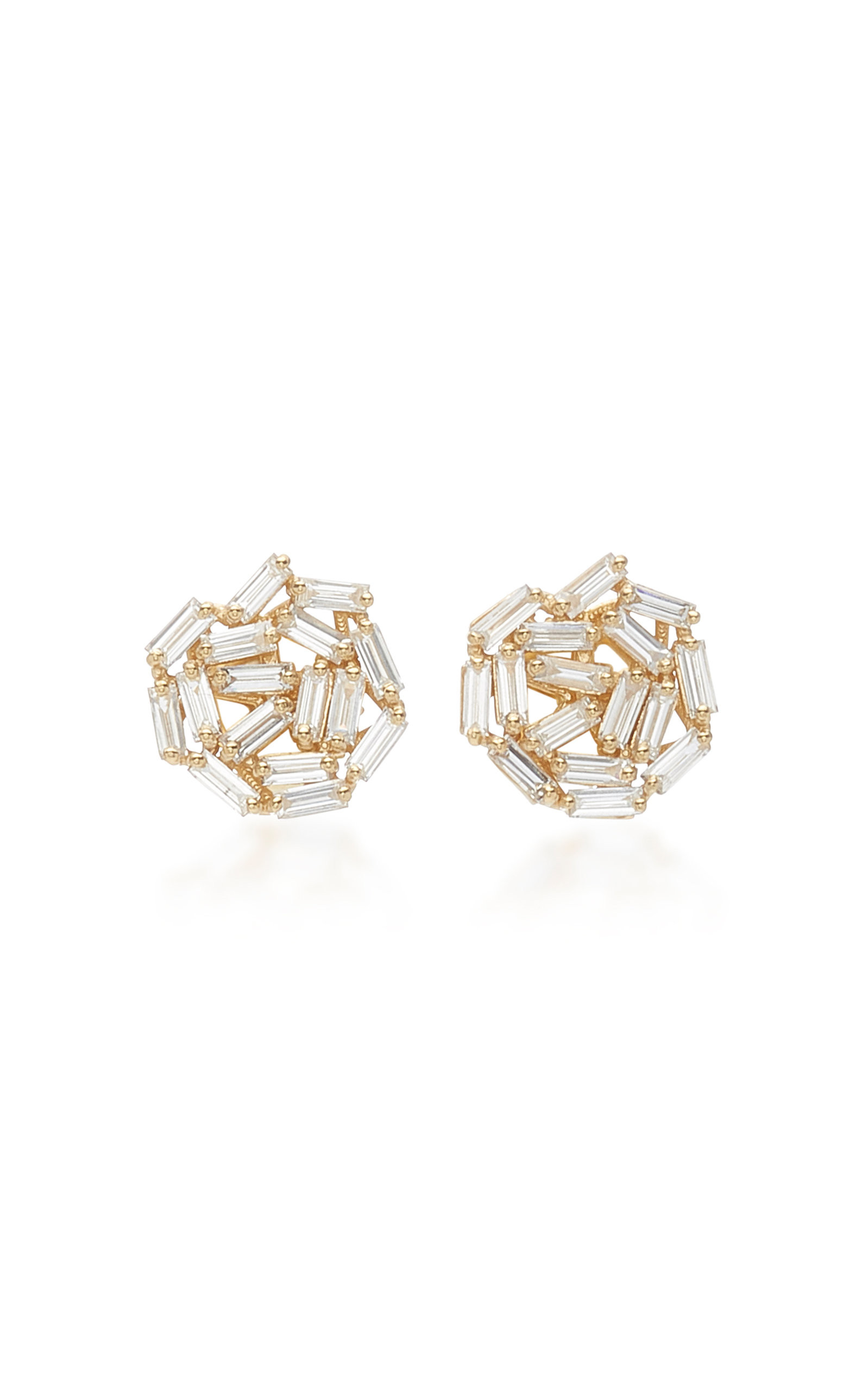18K Gold Diamond Earrings | Moda Operandi (Global)