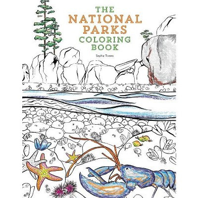 The National Parks Coloring Book - by  Sophie Tivona (Paperback) | Target