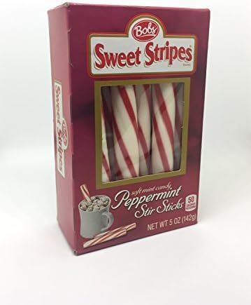 Amazon.com : Bobs Sweet Stripes Soft Peppermint Sticks : Candy Mints : Grocery & Gourmet Food | Amazon (US)