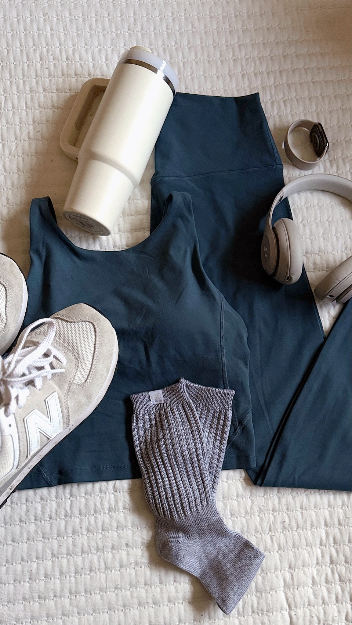 Amazon workout clothes I’m loving lately. 

These colorfulkoala women’s dreamlux high waisted workout leggings are marshmallowy soft and stretchy. Wearing a size medium.

Also wearing the colorfulkoala dreamlux women’s padded sports bra high neck top in a size medium. This color is called dark Jasper. 

The padding on the bra is removable .

#LTKFitness #LTKFindsUnder50 #LTKActive