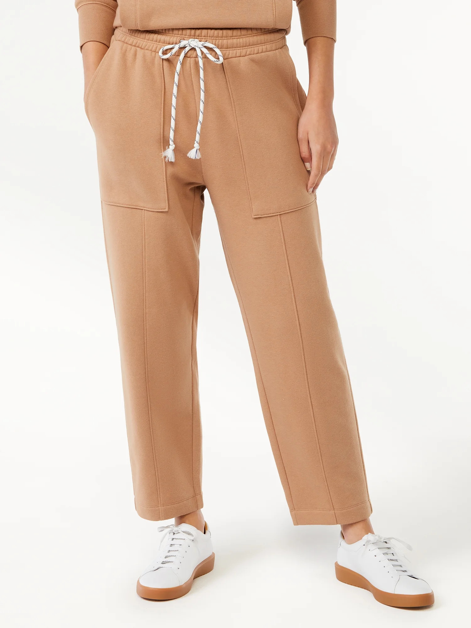 Free Assembly Women's Patch Pocket Sweatpants - Walmart.com | Walmart (US)