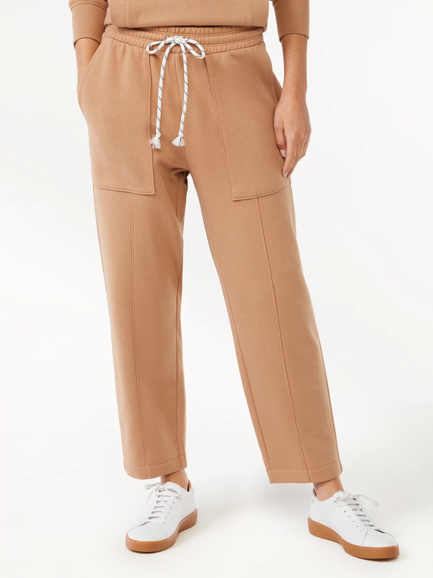 Free Assembly Women's Patch Pocket Sweatpants | Walmart (US)