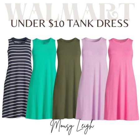 These tank dresses are less than $10!! 

walmart, walmart finds, walmart find, walmart fall, found it at walmart, walmart style, walmart fashion, walmart outfit, walmart look, outfit, ootd, inpso, bag, tote, backpack, belt bag, shoulder bag, hand bag, tote bag, oversized bag, mini bag, clutch, blazer, blazer style, blazer fashion, blazer look, blazer outfit, blazer outfit inspo, blazer outfit inspiration, jumpsuit, cardigan, bodysuit, workwear, work, outfit, workwear outfit, workwear style, workwear fashion, workwear inspo, outfit, work style,  spring, spring style, spring outfit, spring outfit idea, spring outfit inspo, spring outfit inspiration, spring look, spring fashion, spring tops, spring shirts, spring shorts, shorts, sandals, spring sandals, summer sandals, spring shoes, summer shoes, flip flops, slides, summer slides, spring slides, slide sandals, summer, summer style, summer outfit, summer outfit idea, summer outfit inspo, summer outfit inspiration, summer look, summer fashion, summer tops, summer shirts, graphic, tee, graphic tee, graphic tee outfit, graphic tee look, graphic tee style, graphic tee fashion, graphic tee outfit inspo, graphic tee outfit inspiration,  looks with jeans, outfit with jeans, jean outfit inspo, pants, outfit with pants, dress pants, leggings, faux leather leggings, tiered dress, flutter sleeve dress, dress, casual dress, fitted dress, styled dress, fall dress, utility dress, slip dress, skirts,  sweater dress, sneakers, fashion sneaker, shoes, tennis shoes, athletic shoes,  dress shoes, heels, high heels, women’s heels, wedges, flats,  jewelry, earrings, necklace, gold, silver, sunglasses, Gift ideas, holiday, gifts, cozy, holiday sale, holiday outfit, holiday dress, gift guide, family photos, holiday party outfit, gifts for her, resort wear, vacation outfit, date night outfit, shopthelook, travel outfit, 

#LTKSeasonal #LTKsalealert #LTKstyletip